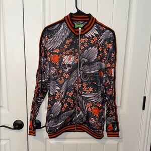 Graphic Zip-Up Jacket